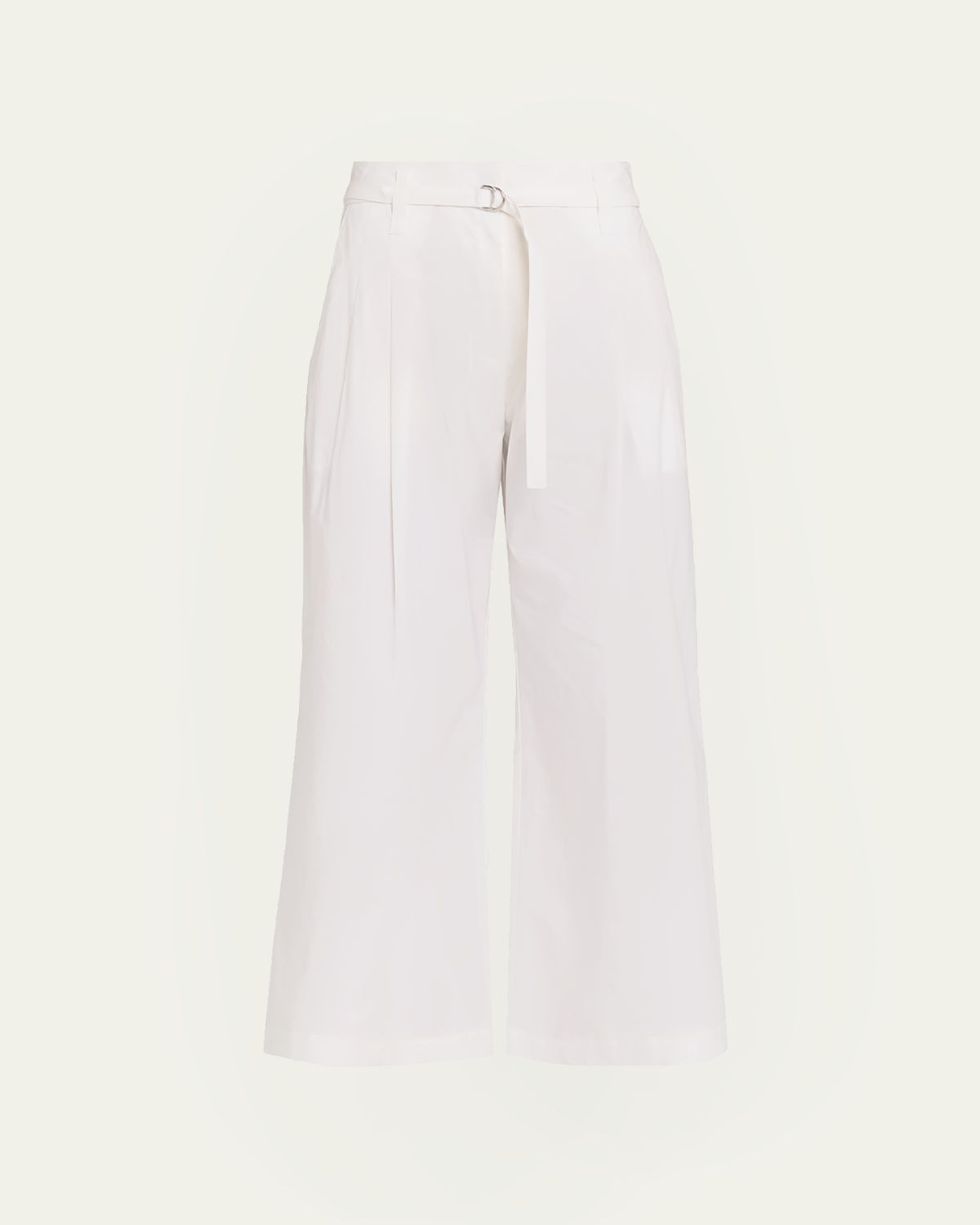 Proenza Schouler White Label Cropped Raver Pants in Poplin
