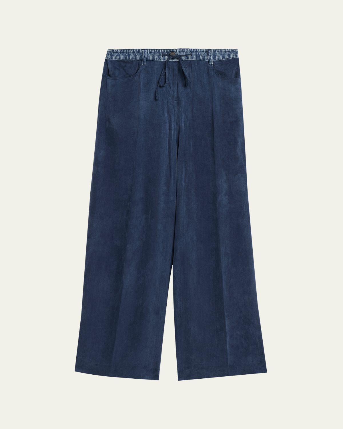 Kobi Halperin Mason Wide-Leg Drawstring Pants