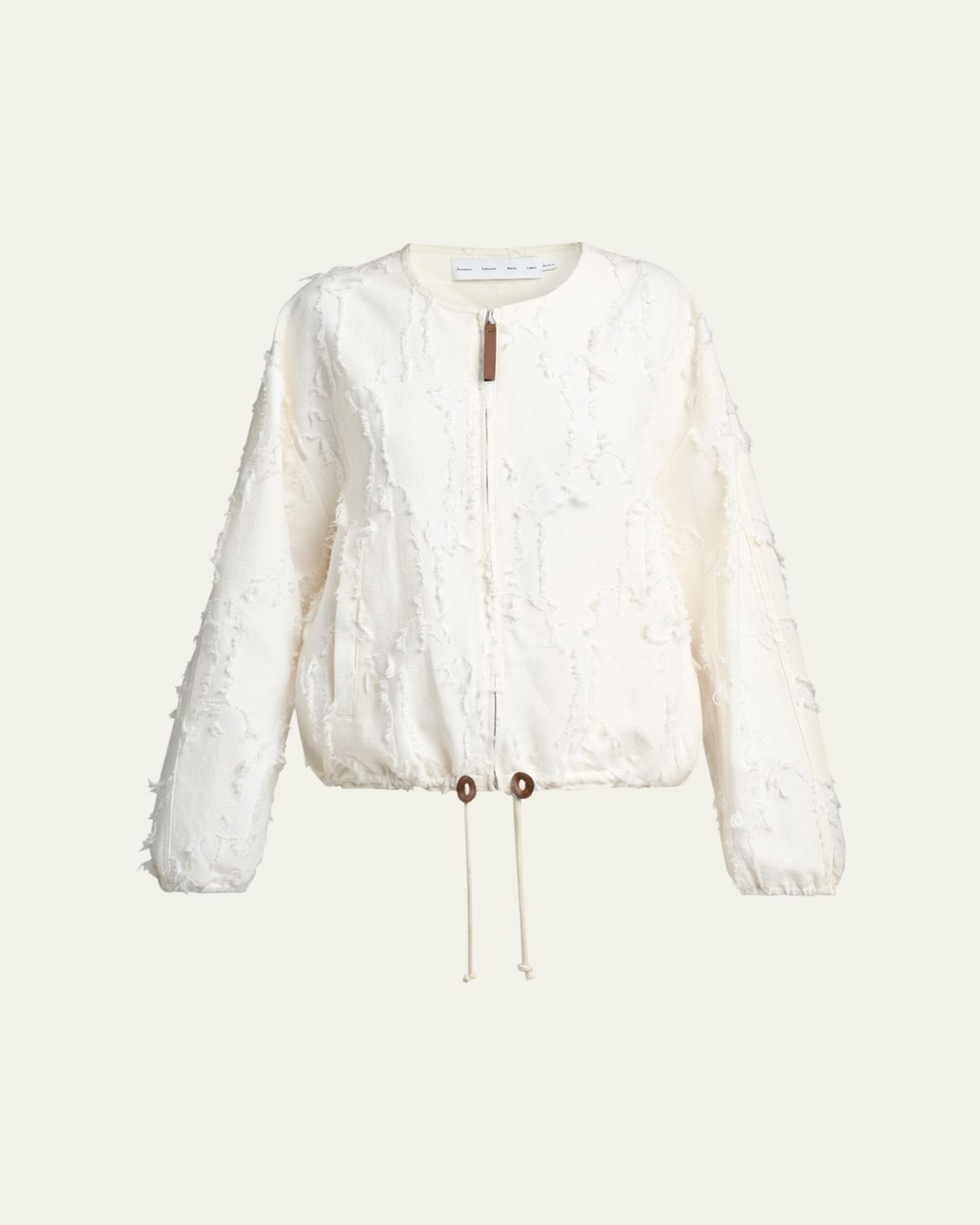 Proenza Schouler White Label Madigan Cotton-Blend Jacquard Jacket