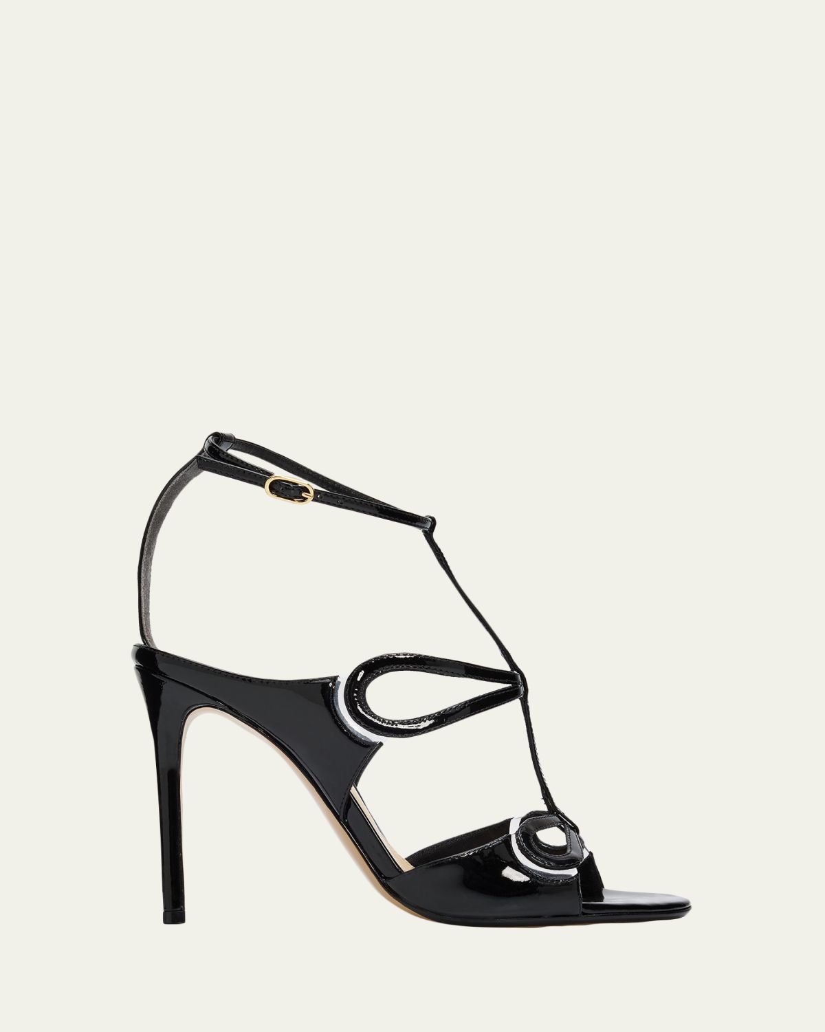 Alexandre Birman 100mm Malu Patent Leather Sandals