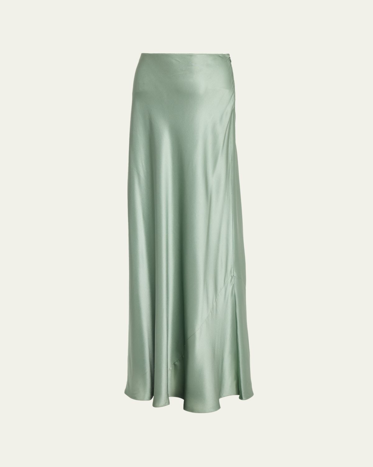 Heirlome Perla Silk Satin Maxi Skirt
