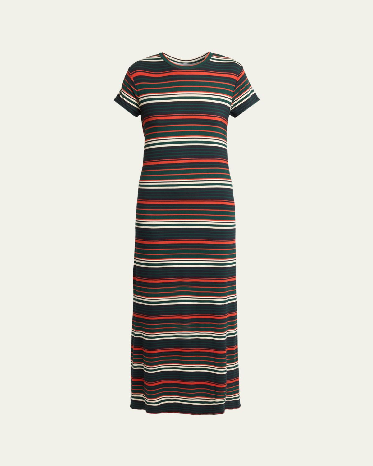 Proenza Schouler White Label Noelle Striped Stretch Cotton Dress