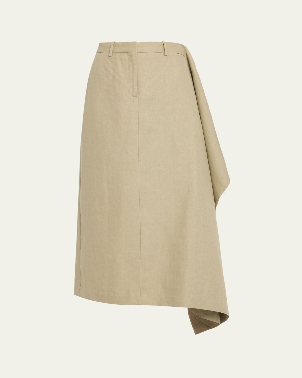 Heirlome Augusta Midi Skirt in Linen