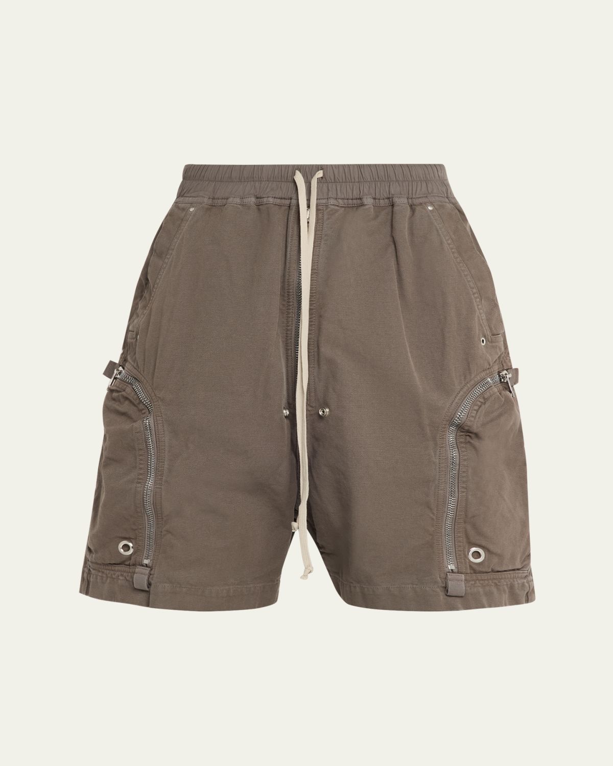 DRKSHDW RICK OWENS Men 's Heavy Cotton Cargo Shorts