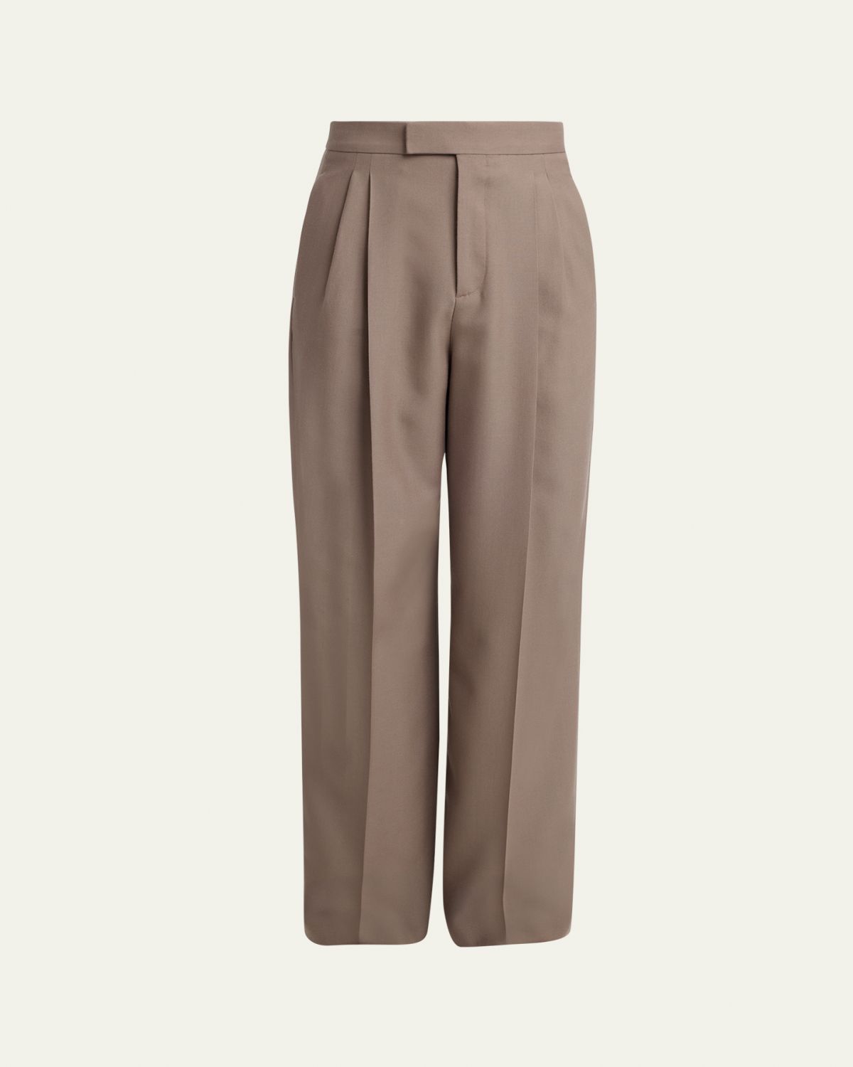 Valentino Garavani Men's Double-Pleated Wool Trousers | Thumbnail 6 Valentino Garavani Men's Double-Pleated Wool Trousers | Thumbnail 6