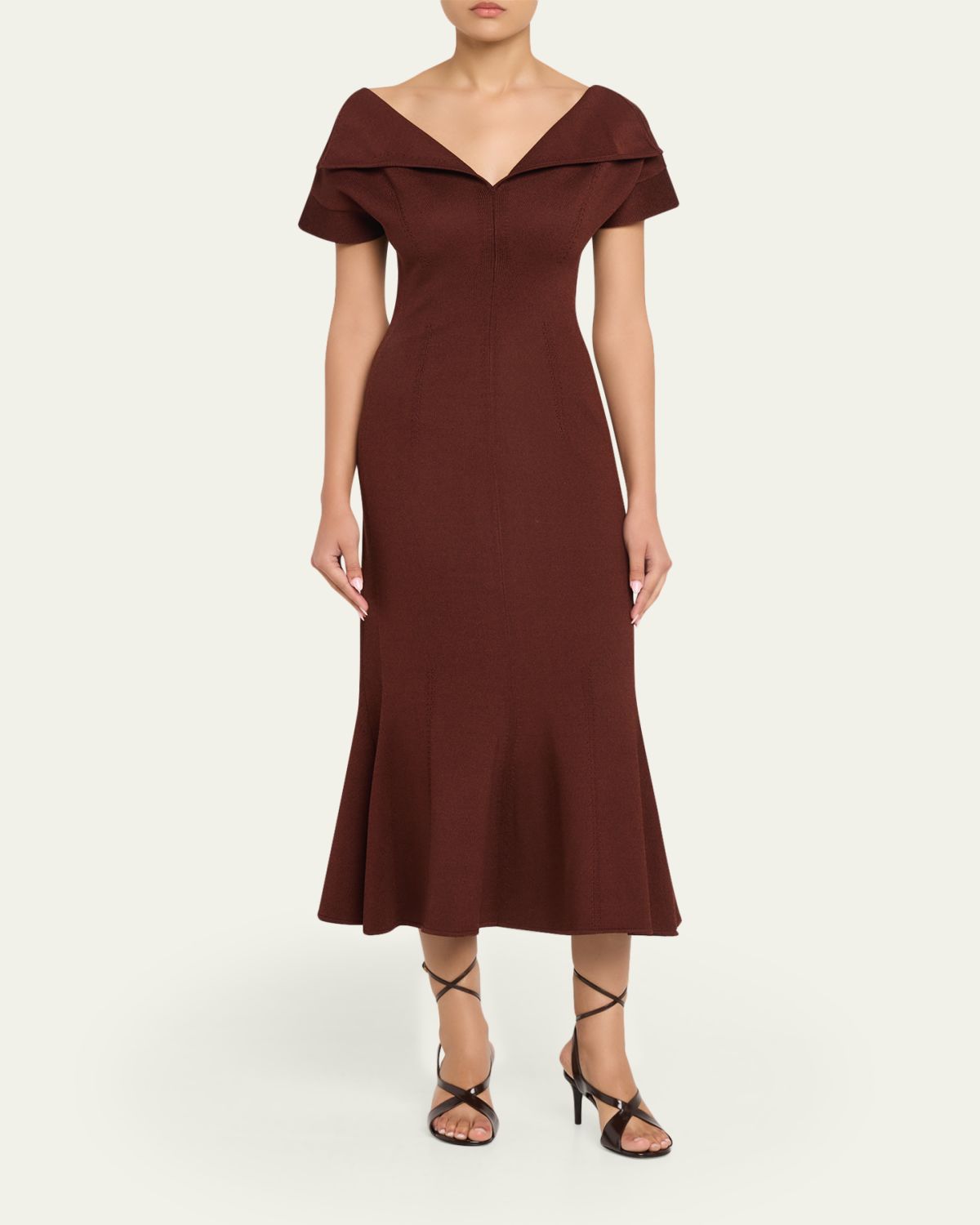 FForme Zaria Sculpted Knit Maxi Dress | Thumbnail 2
