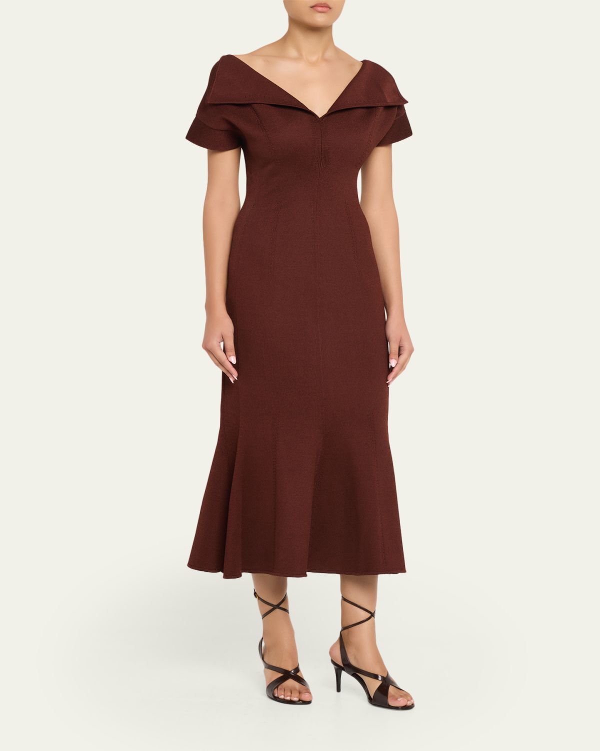 FForme Zaria Sculpted Knit Maxi Dress | Thumbnail 4