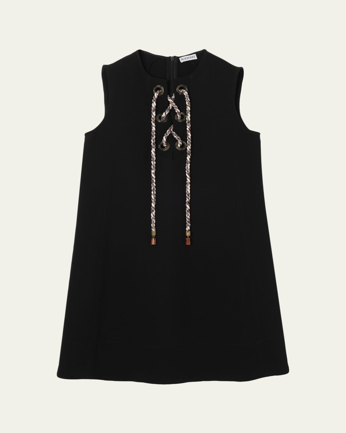Burberry Rhoslyn Sleeveless Lace-Up Mini Dress | Thumbnail 4 Burberry Rhoslyn Sleeveless Lace-Up Mini Dress | Thumbnail 4