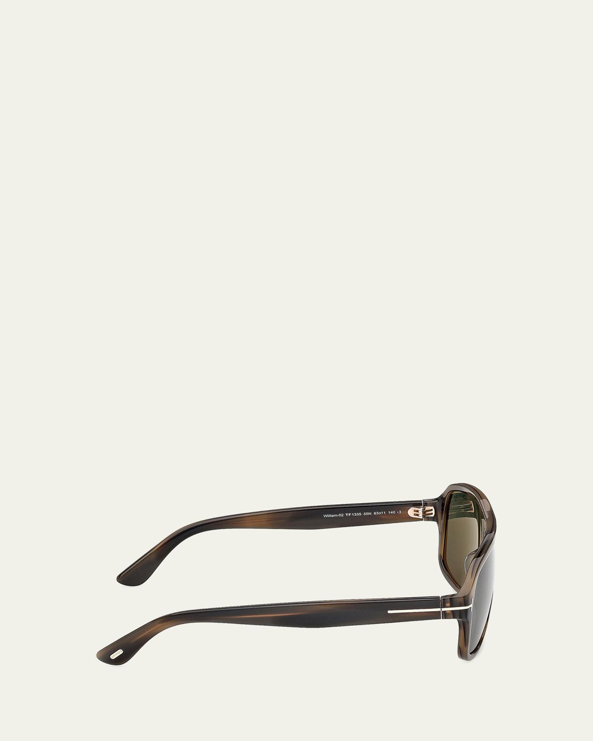 TOM FORD Men's William-02 Acetate Rectangle Sunglasses | Thumbnail 4 TOM FORD Men's William-02 Acetate Rectangle Sunglasses | Thumbnail 4