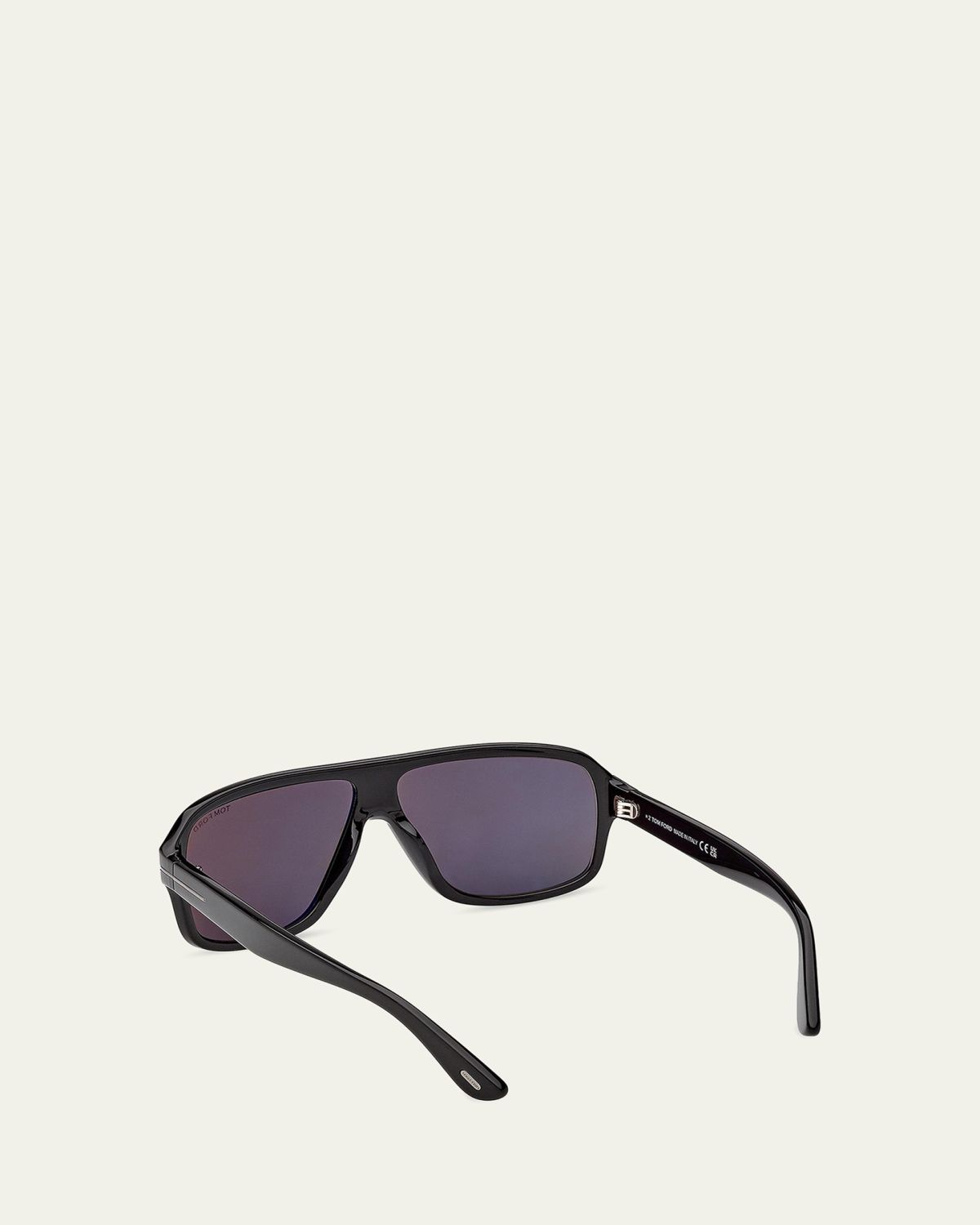 TOM FORD Men's William-02 Acetate Rectangle Sunglasses | Thumbnail 3