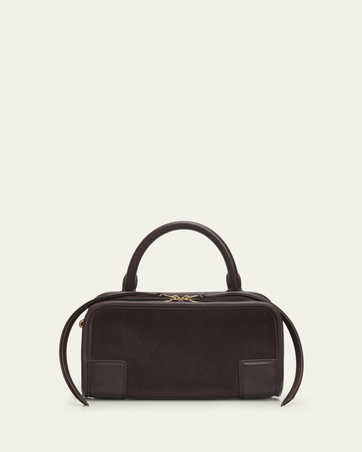 Loewe Amazona 180 Mini Suede Top-Handle Bag