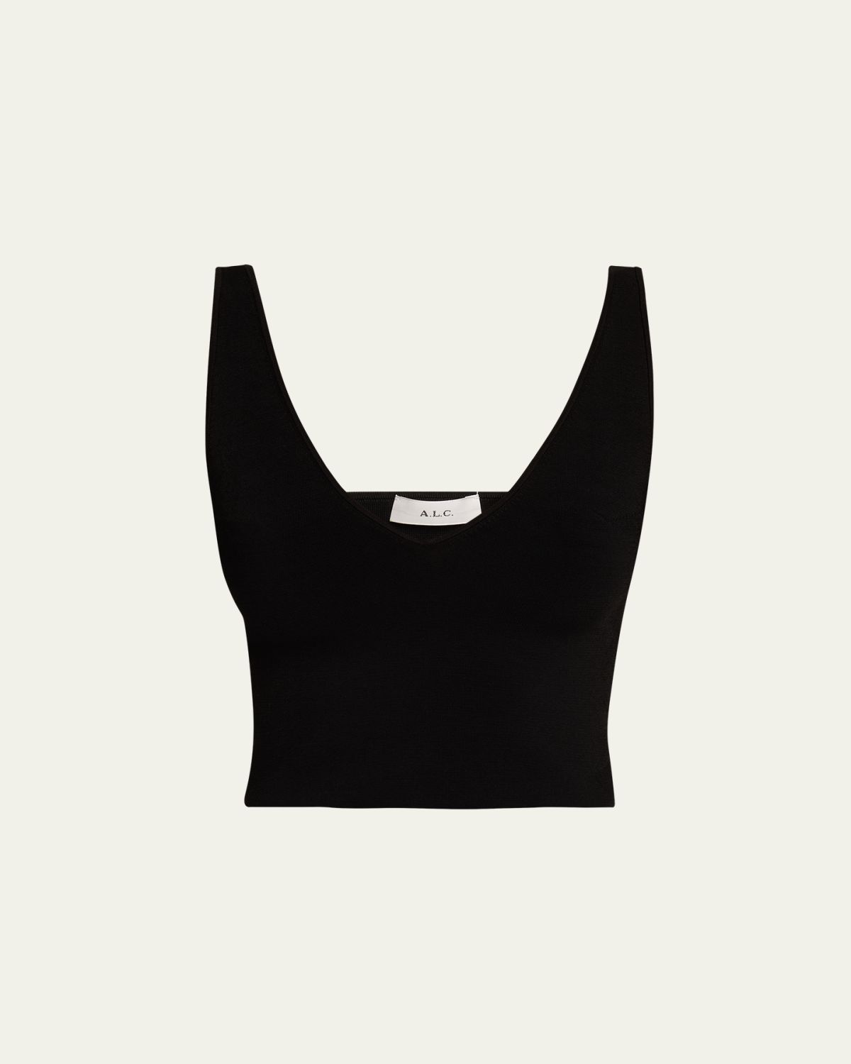 A.L.C. Ani Sleeveless Crop Top