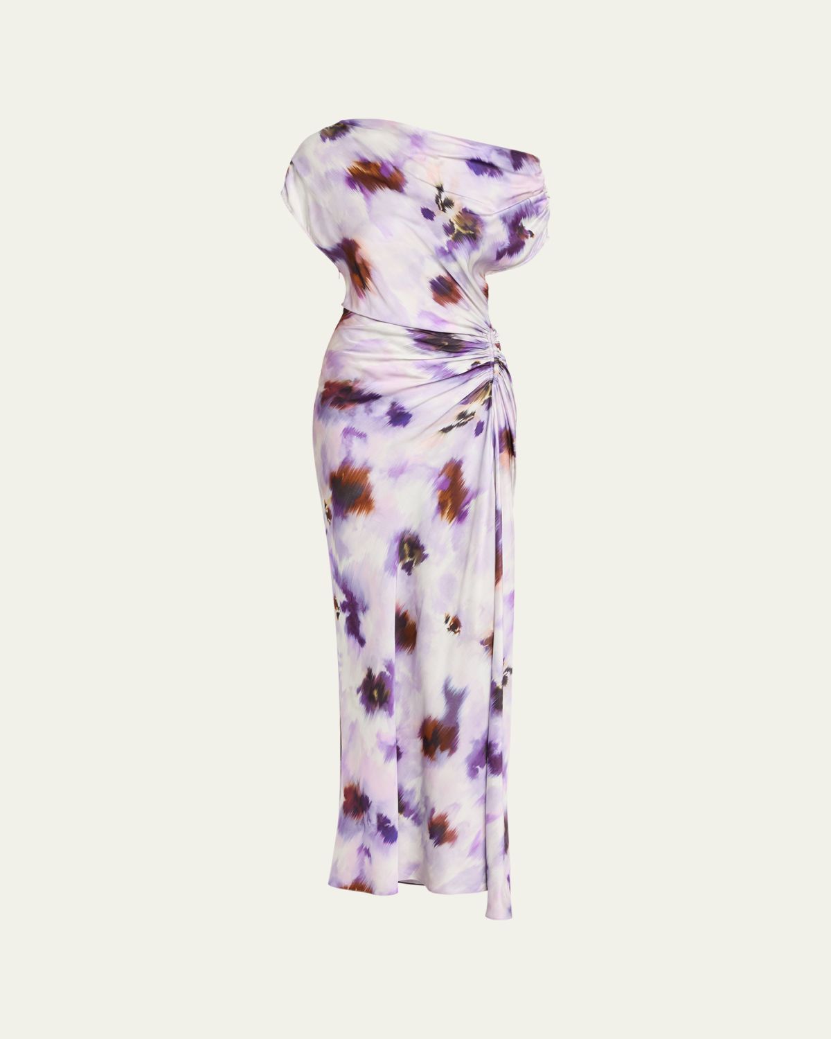 A.L.C. Poppy One-Shoulder Satin Midi Dress | Thumbnail 6 A.L.C. Poppy One-Shoulder Satin Midi Dress | Thumbnail 6
