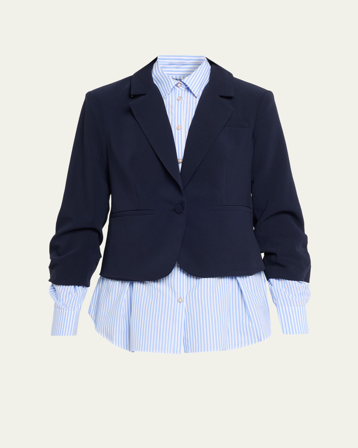 Cinq a Sept Aron Combo Blazer | Thumbnail 6 Cinq a Sept Aron Combo Blazer | Thumbnail 6