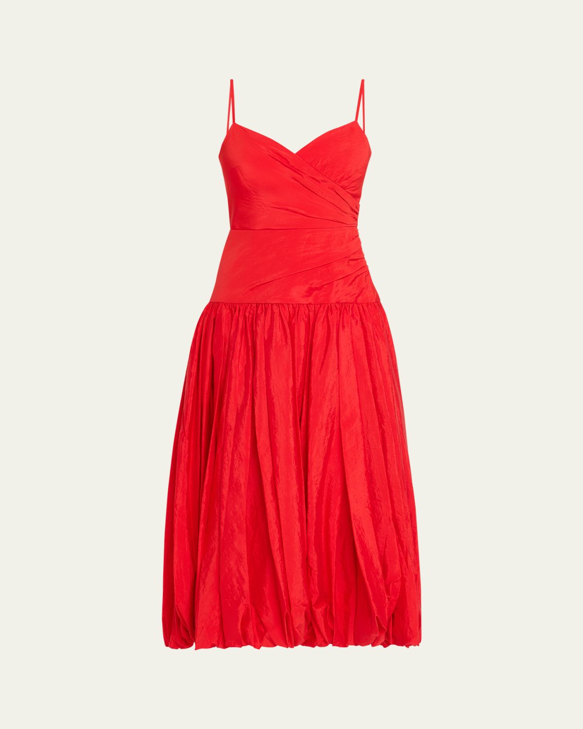 Cinq a Sept Fia Drop-Waist Bubble Midi Dress | Thumbnail 6 Cinq a Sept Fia Drop-Waist Bubble Midi Dress | Thumbnail 6
