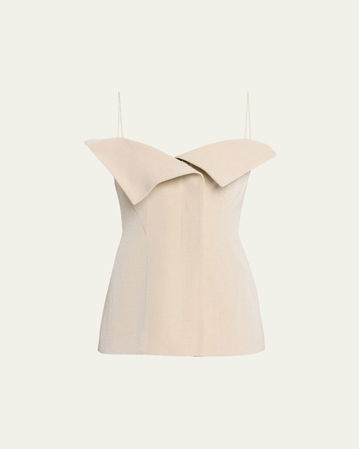 FForme Eilwen Tailored Linen-Blend Sleeveless Top
