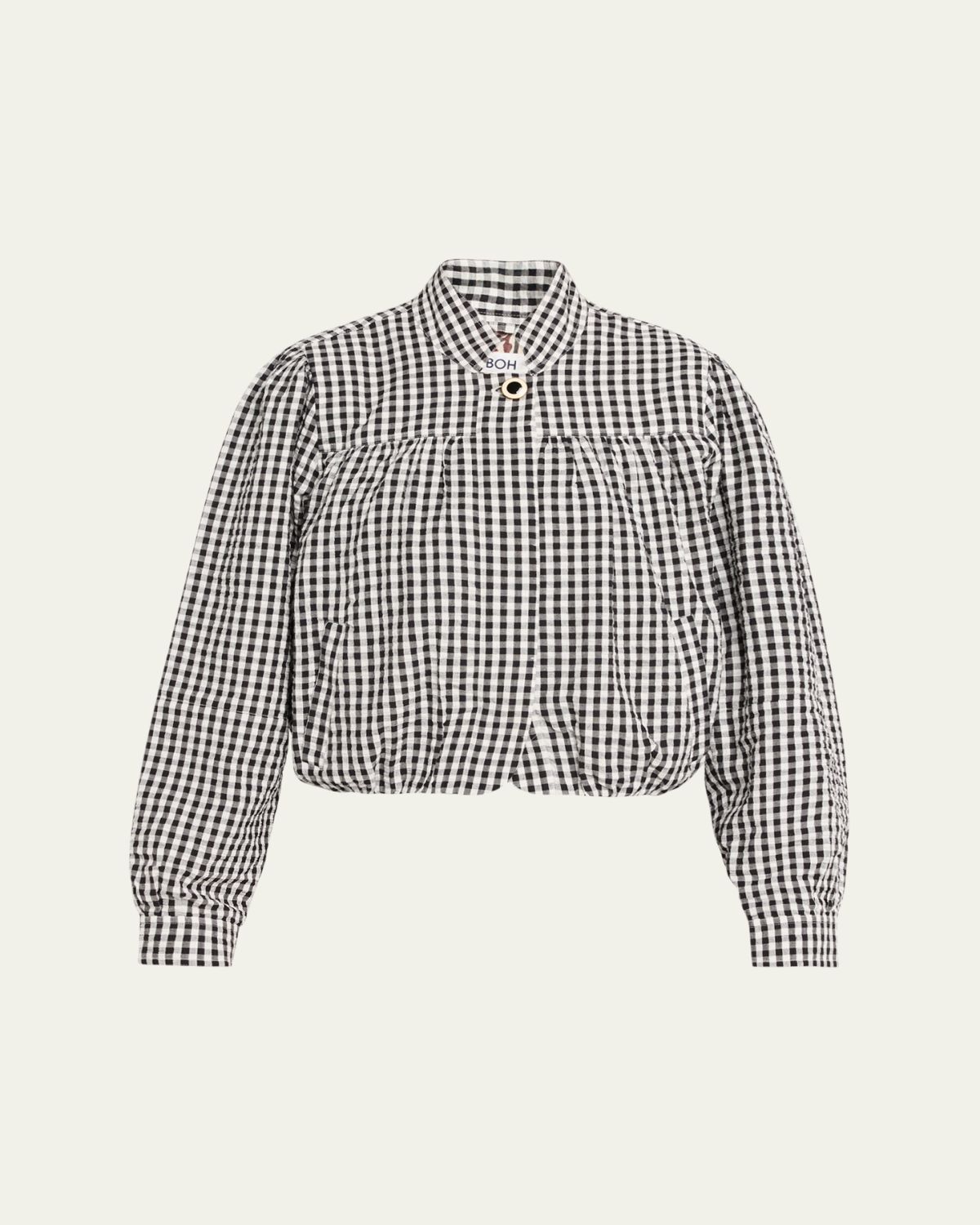 Alix of Bohemia Jodie Gingham Seersucker Jacket