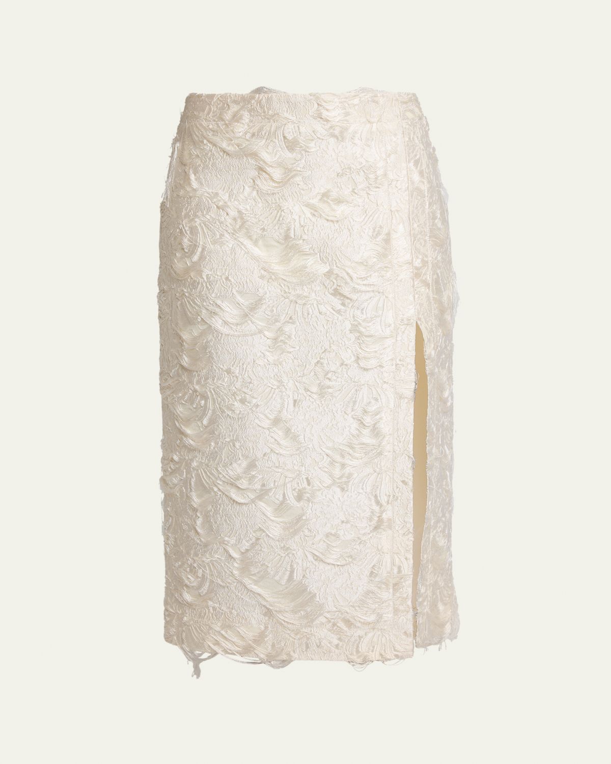 Proenza Schouler Dalma Chrysanthemum Jacquard Skirt