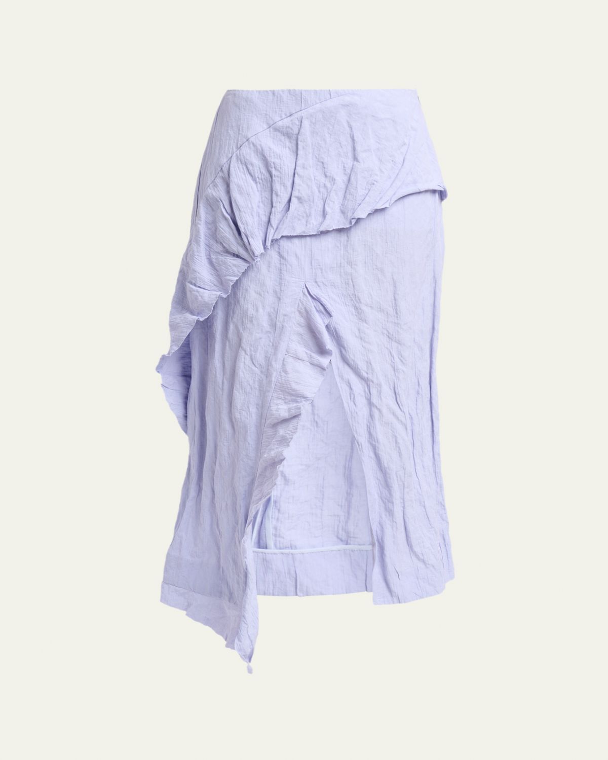 Proenza Schouler Hansly Textured Cotton Skirt