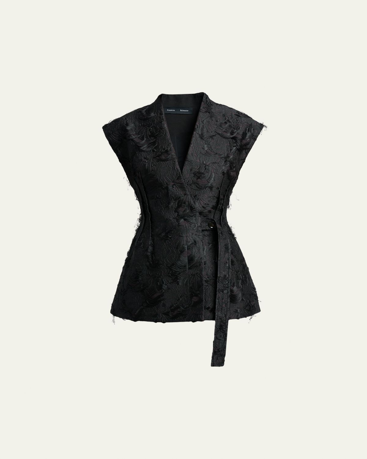 Proenza Schouler Cindle Chrysanthemum Jacquard Vest