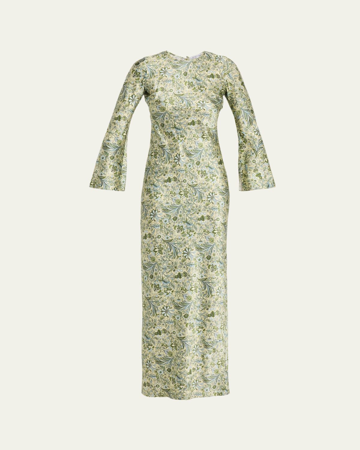 Veronica Beard Gemma Floral Long-Sleeve Maxi Dress | Thumbnail 6