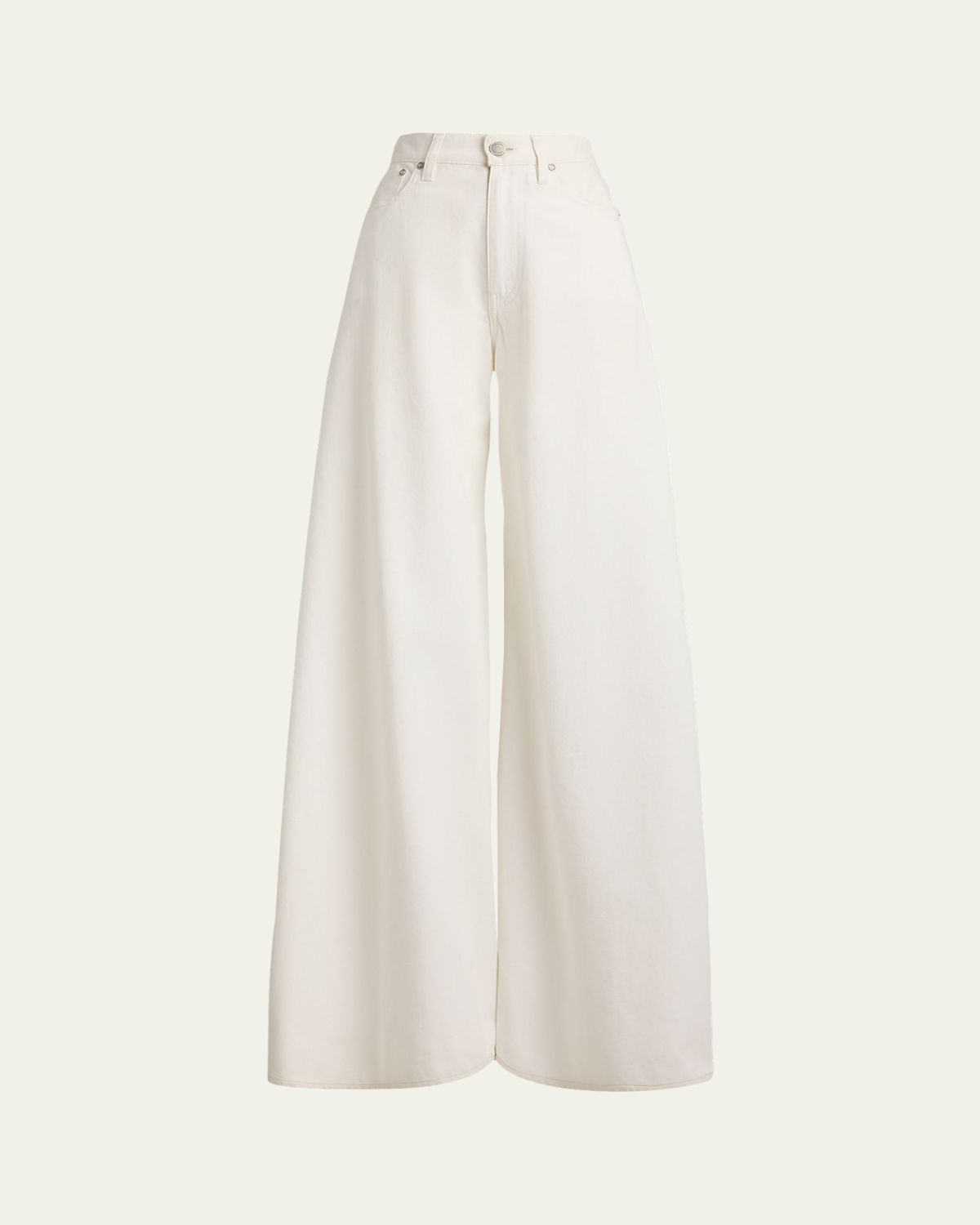 Ralph Lauren Collection Cotton Twill Full Wide-Leg Pants | Thumbnail 6 Ralph Lauren Collection Cotton Twill Full Wide-Leg Pants | Thumbnail 6
