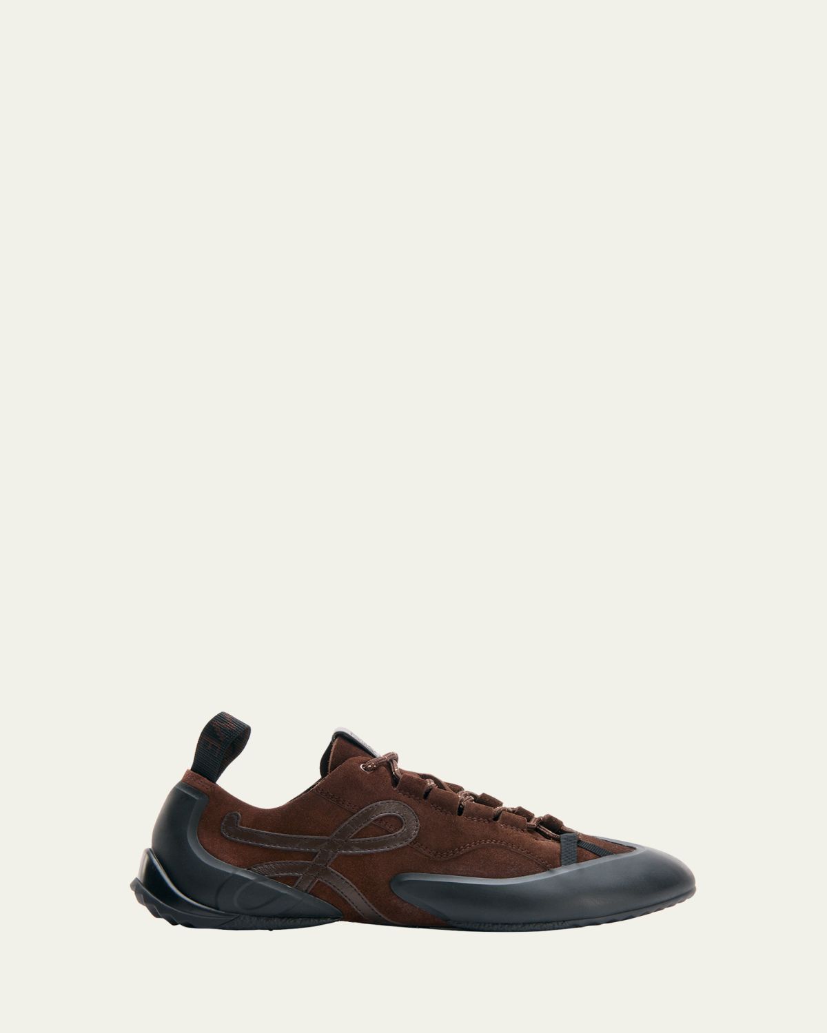 Loewe Grip Suede Low-Top Sneakers