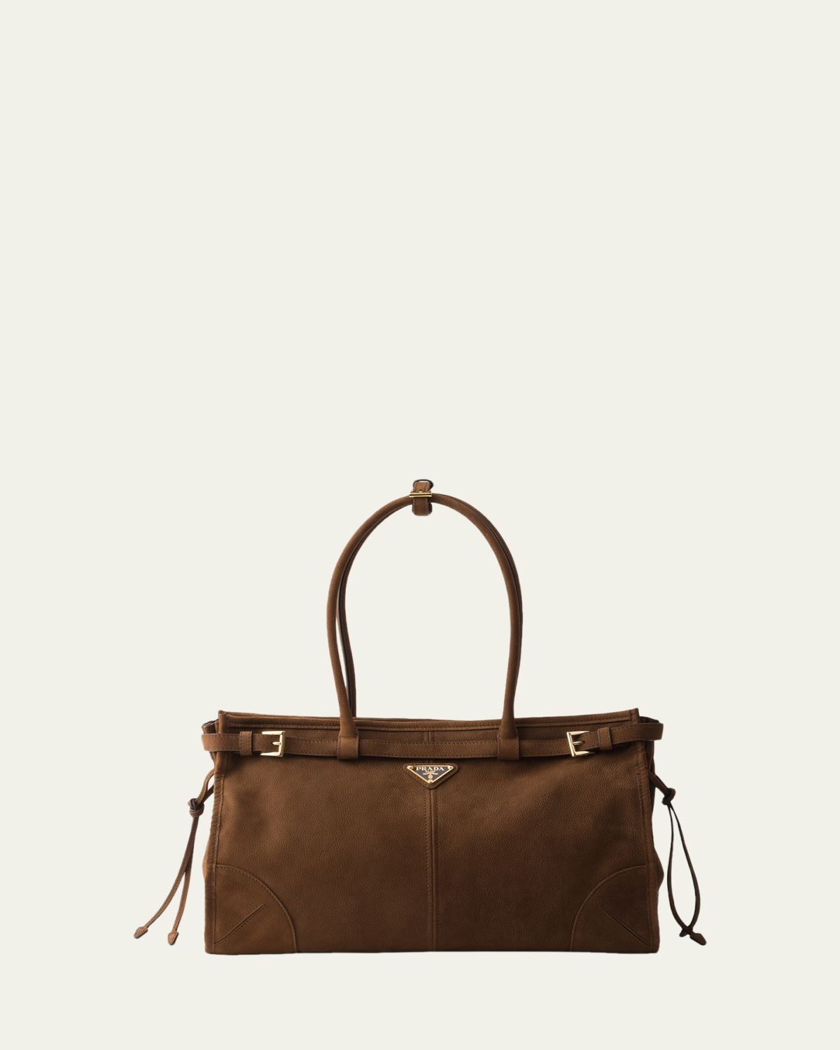 Prada Bonnie Large Nubuck Leather Shoulder Bag | Thumbnail 6 Prada Bonnie Large Nubuck Leather Shoulder Bag | Thumbnail 6