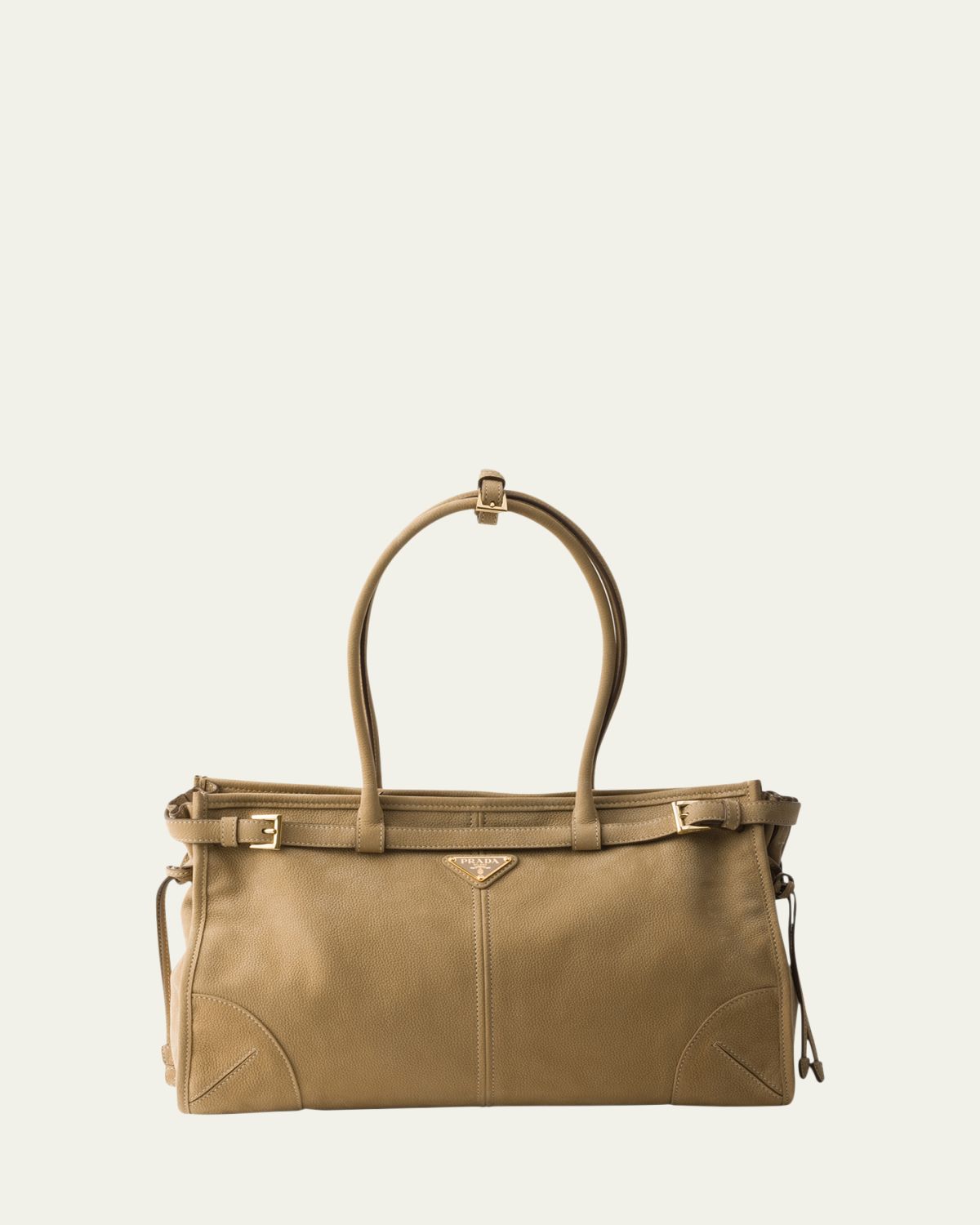 Prada Bonnie Large Nubuck Leather Shoulder Bag | Thumbnail 4