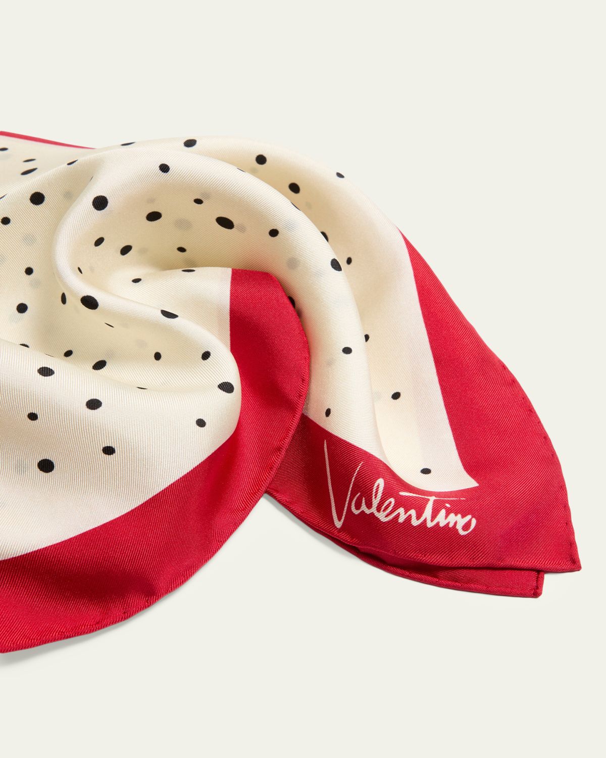 Valentino Garavani Little Stars Starry Silk Scarf | Thumbnail 4 Valentino Garavani Little Stars Starry Silk Scarf | Thumbnail 4