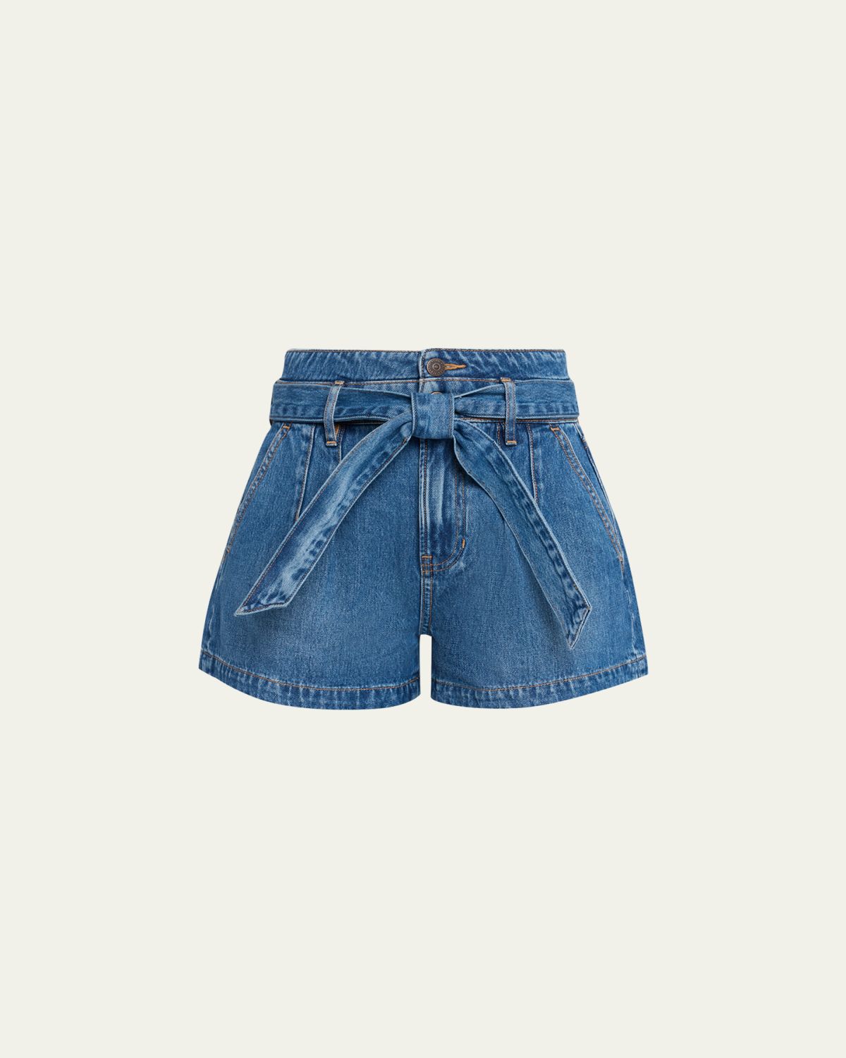 Veronica Beard Jaylen Belted Denim Shorts | Thumbnail 6 Veronica Beard Jaylen Belted Denim Shorts | Thumbnail 6