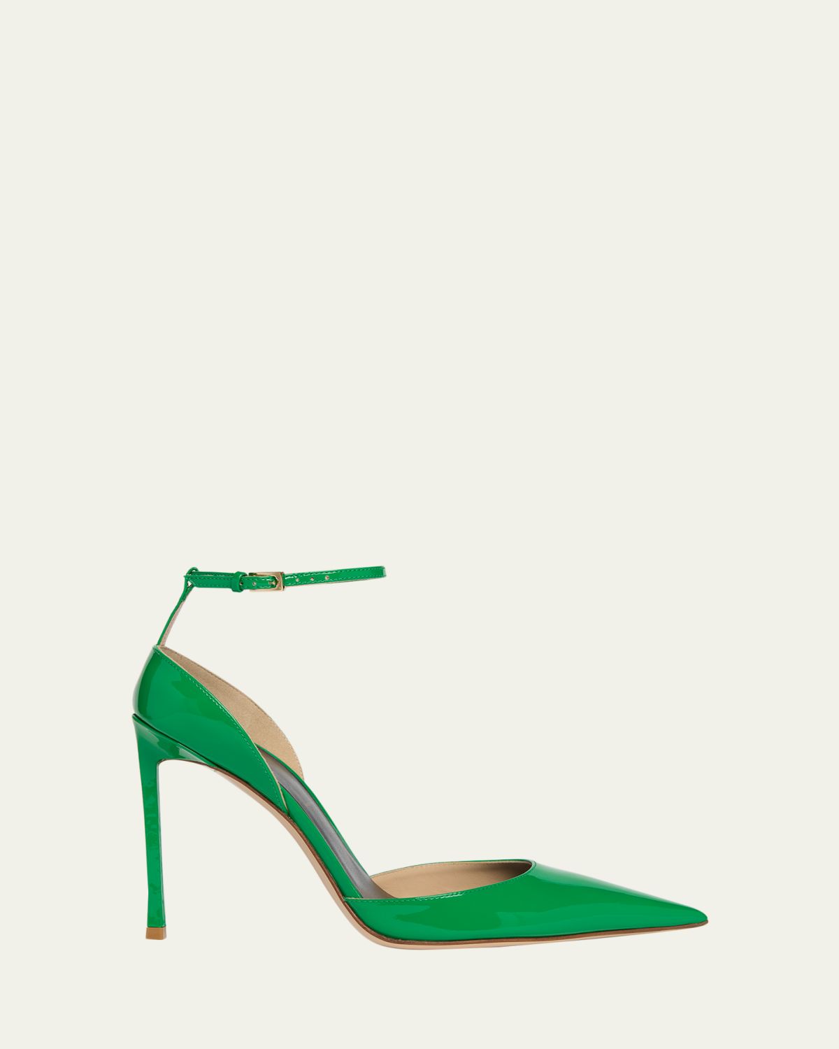 TOM FORD 105mm Patent Leather Ankle-Strap Pumps