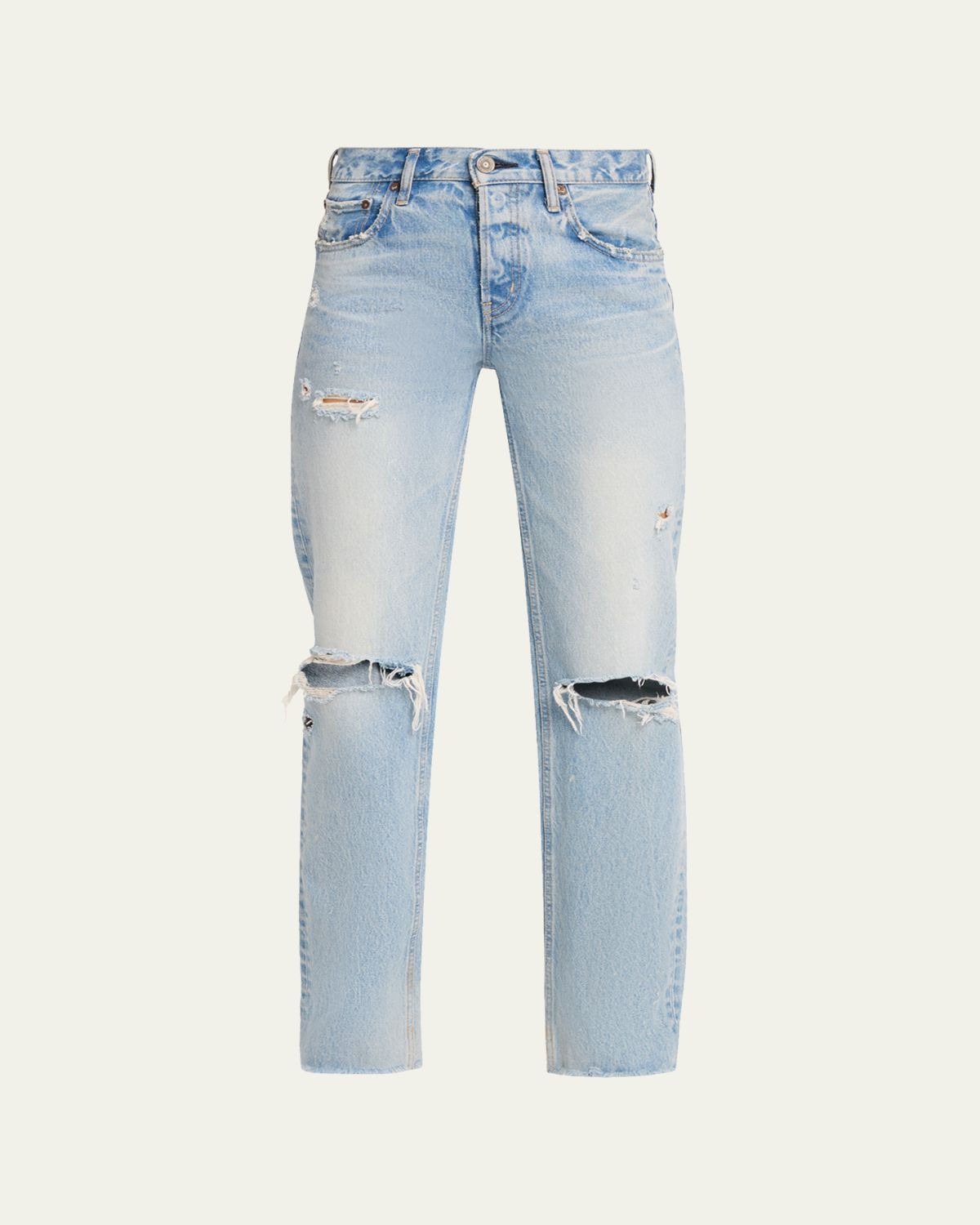 MOUSSY VINTAGE Distressed Straight Low-Rise Jeans | Thumbnail 6 MOUSSY VINTAGE Distressed Straight Low-Rise Jeans | Thumbnail 6