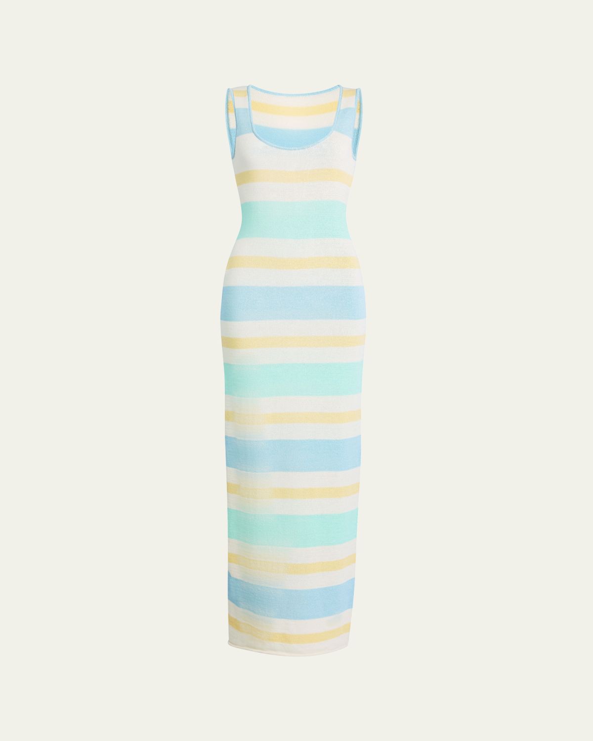 SEROYA Jasmine Striped Knit Maxi Dress | Thumbnail 6