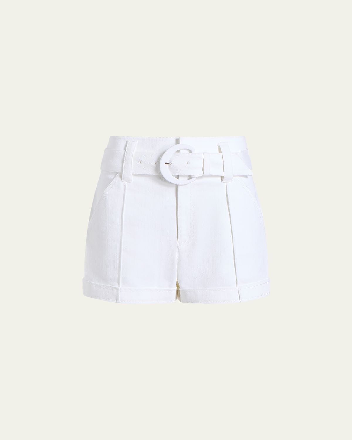 Cinq a Sept Aldi Belted Denim Shorts | Thumbnail 6 Cinq a Sept Aldi Belted Denim Shorts | Thumbnail 6