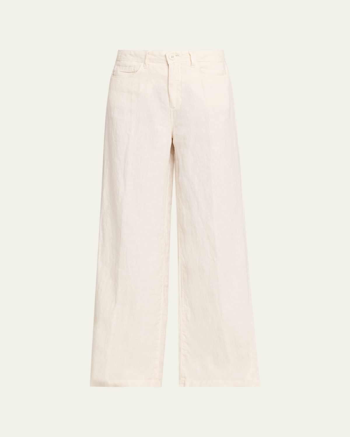 L'Agence Amara High-Rise Wide-Leg Linen Pants | Thumbnail 6