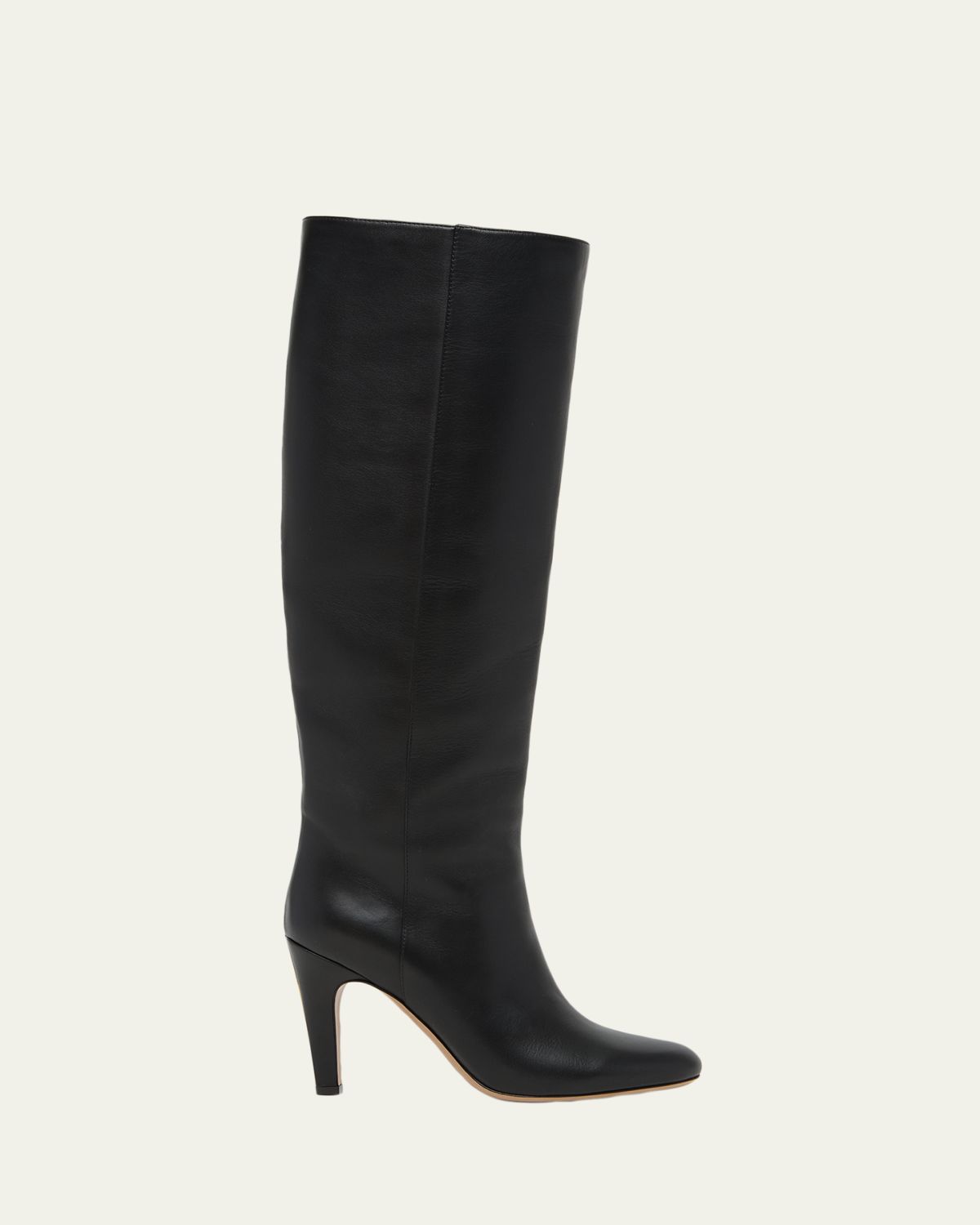 Ferragamo 95mm Nylu Leather Knee-High Boots | Thumbnail 4 Ferragamo 95mm Nylu Leather Knee-High Boots | Thumbnail 4