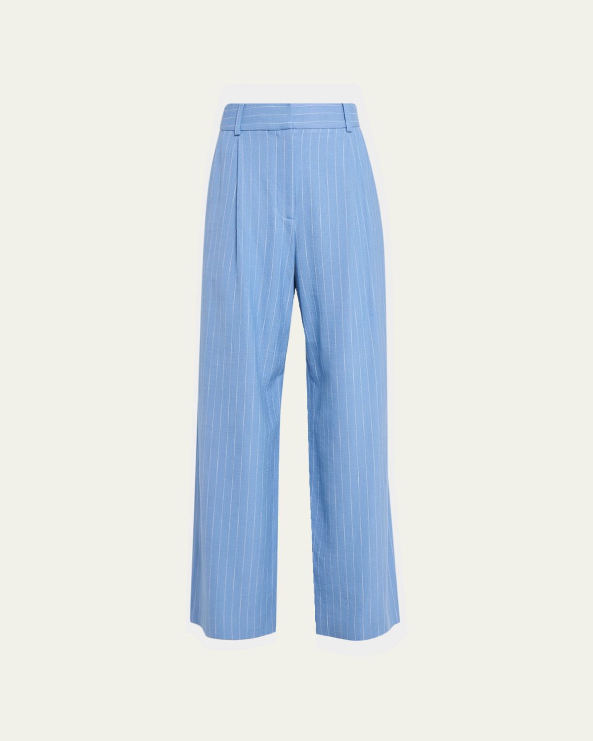 Veronica Beard Heyser Pinstripe Wide-Leg Pants | Thumbnail 5 Veronica Beard Heyser Pinstripe Wide-Leg Pants | Thumbnail 5