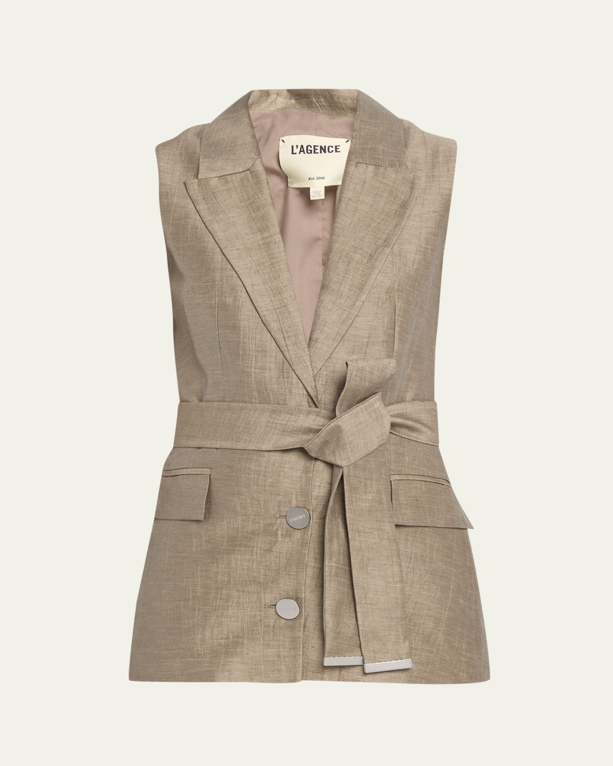 L 'Agence Harper Belted Blazer