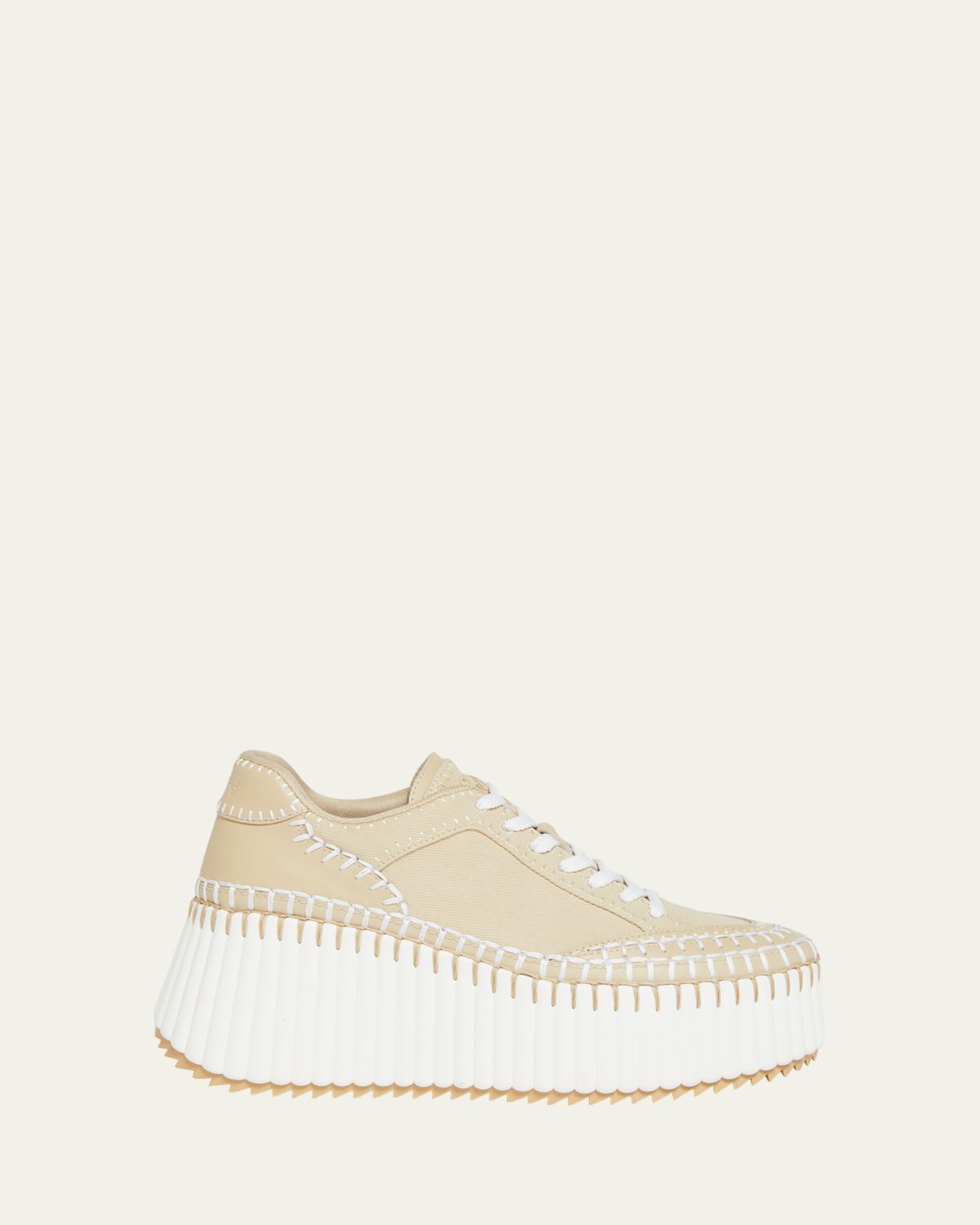 Chloe Nama Canvas Platform Sneakers