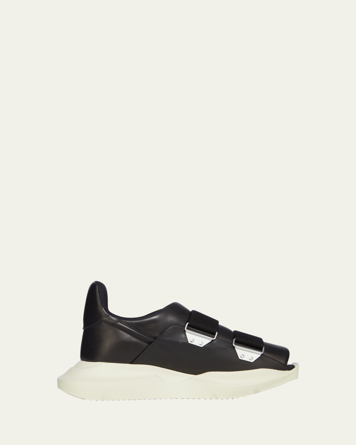 Rick Owens Men's Temple Burritogeth Leather Sneakers