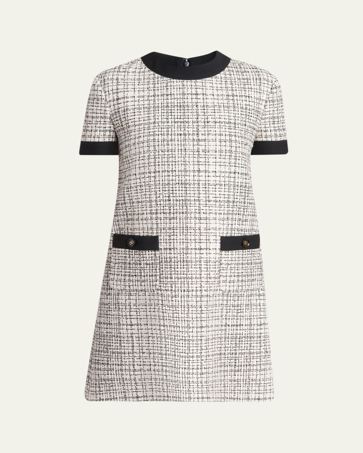 Valentino Garavani Tweed Mini Dress - Women's Clothing