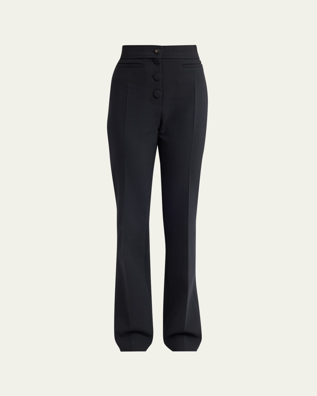 Valentino Garavani Button-Front Straight-Leg Trousers | Thumbnail 6 Valentino Garavani Button-Front Straight-Leg Trousers | Thumbnail 6