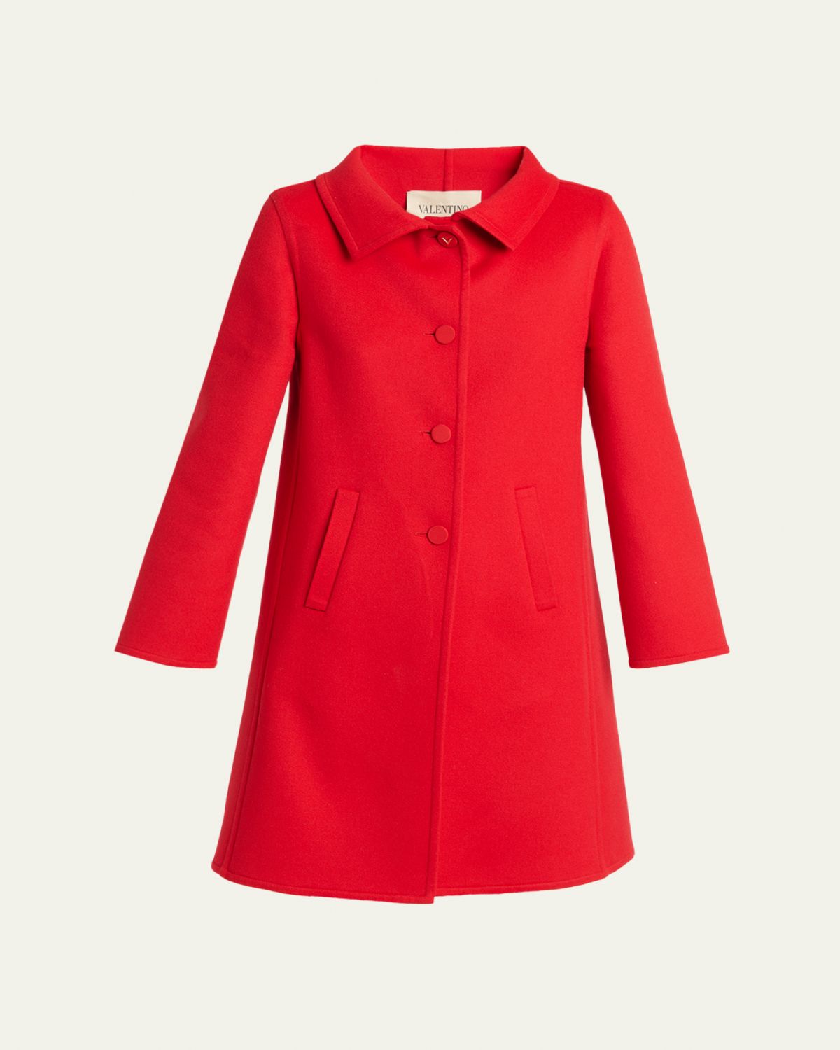 Valentino Garavani Virgin Wool-Cashmere A-Line Coat Dress | Thumbnail 6 Valentino Garavani Virgin Wool-Cashmere A-Line Coat Dress | Thumbnail 6