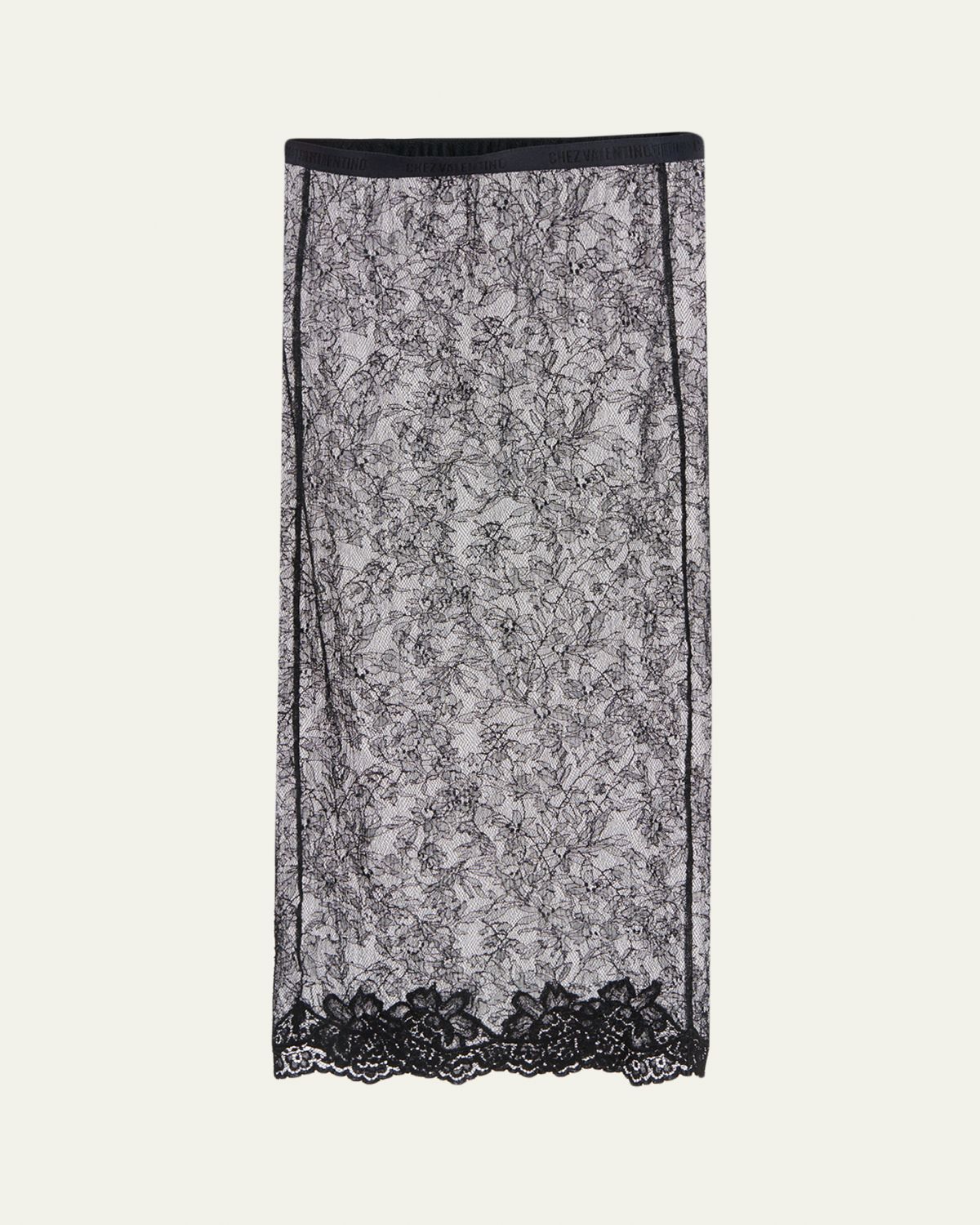 Valentino Garavani Lace Bodycon Midi-Skirt | Thumbnail 6 Valentino Garavani Lace Bodycon Midi-Skirt | Thumbnail 6