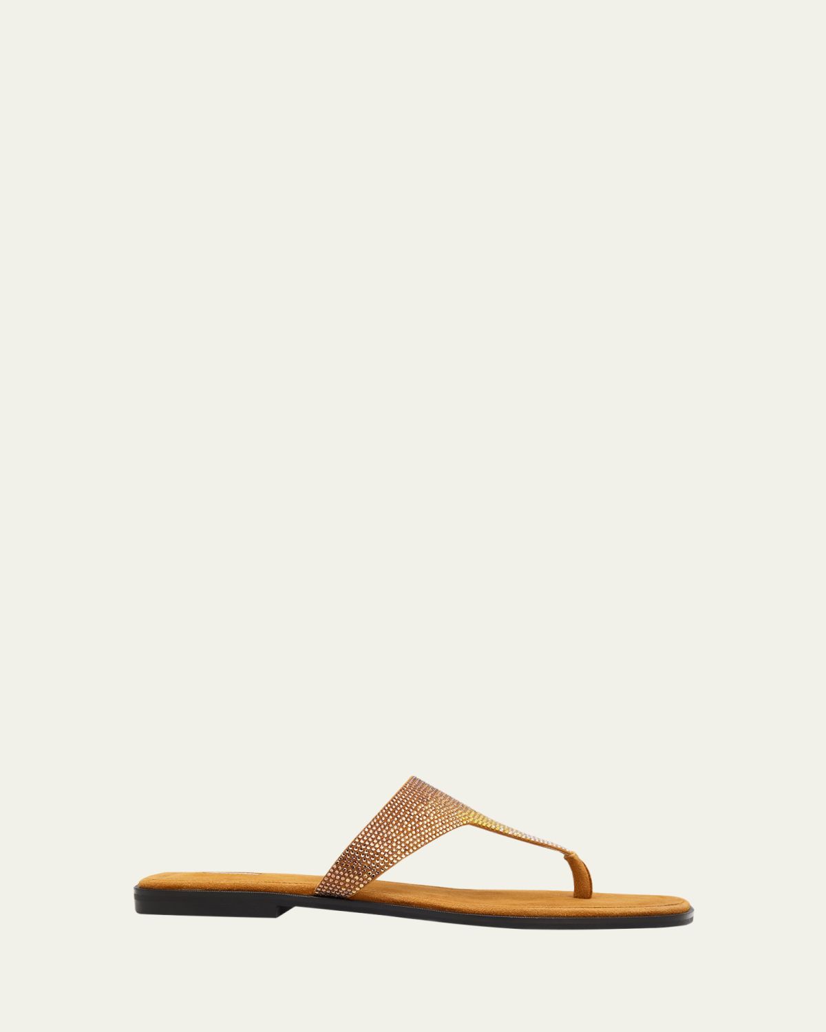 Nodaleto Bulla Nova Embellished Suede Thong Sandals