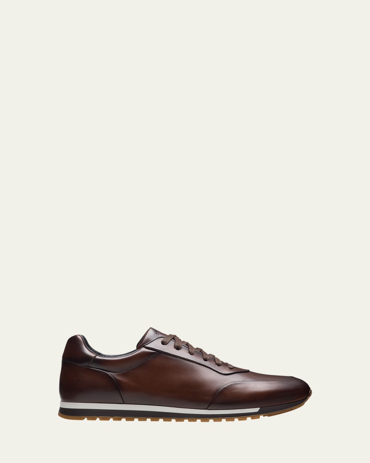 Magnanni Men 's Ibiza II Leather Low-Top Sneakers