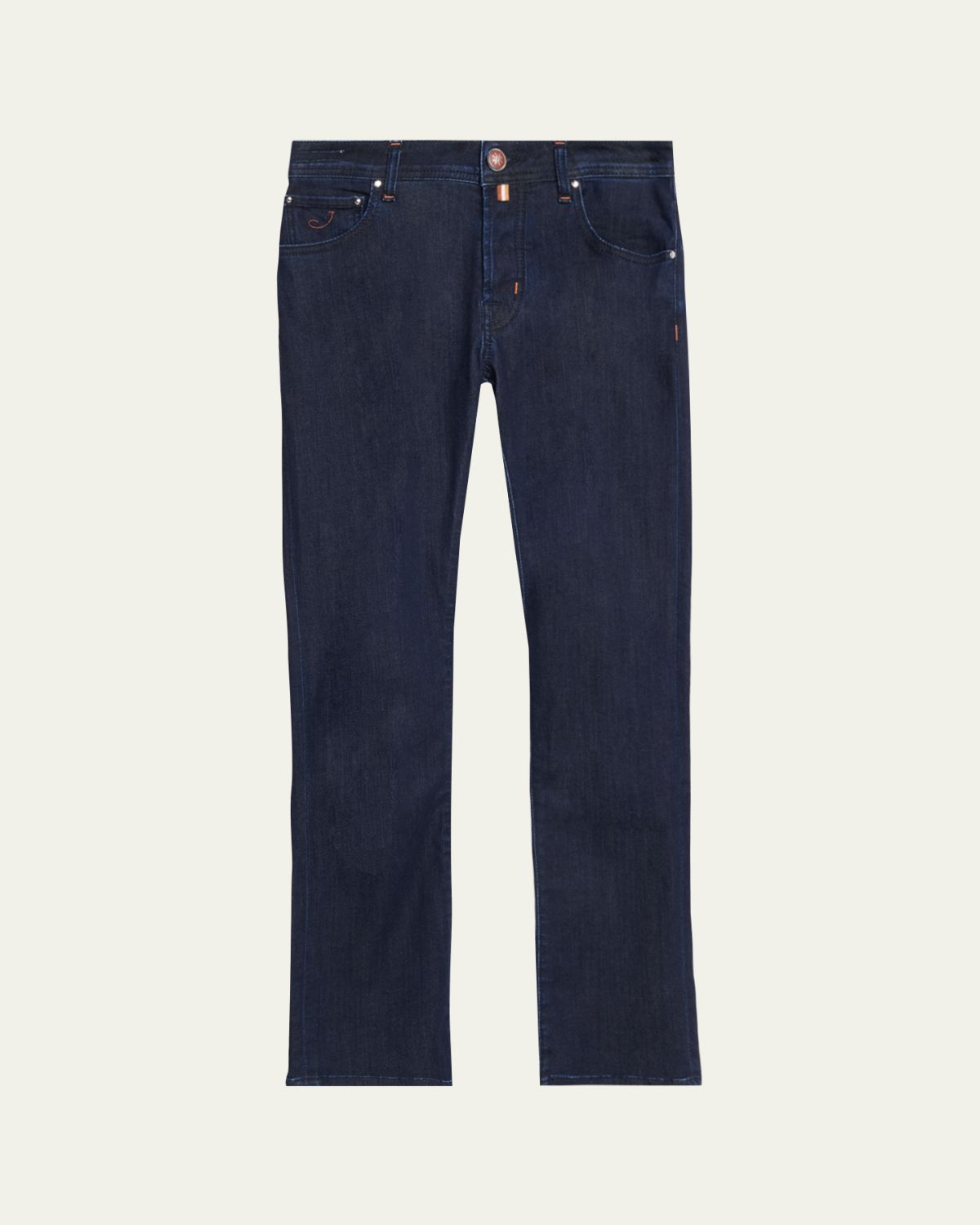 Jacob Cohen Men's Slim Straight-Leg Dark-Wash Denim Jeans