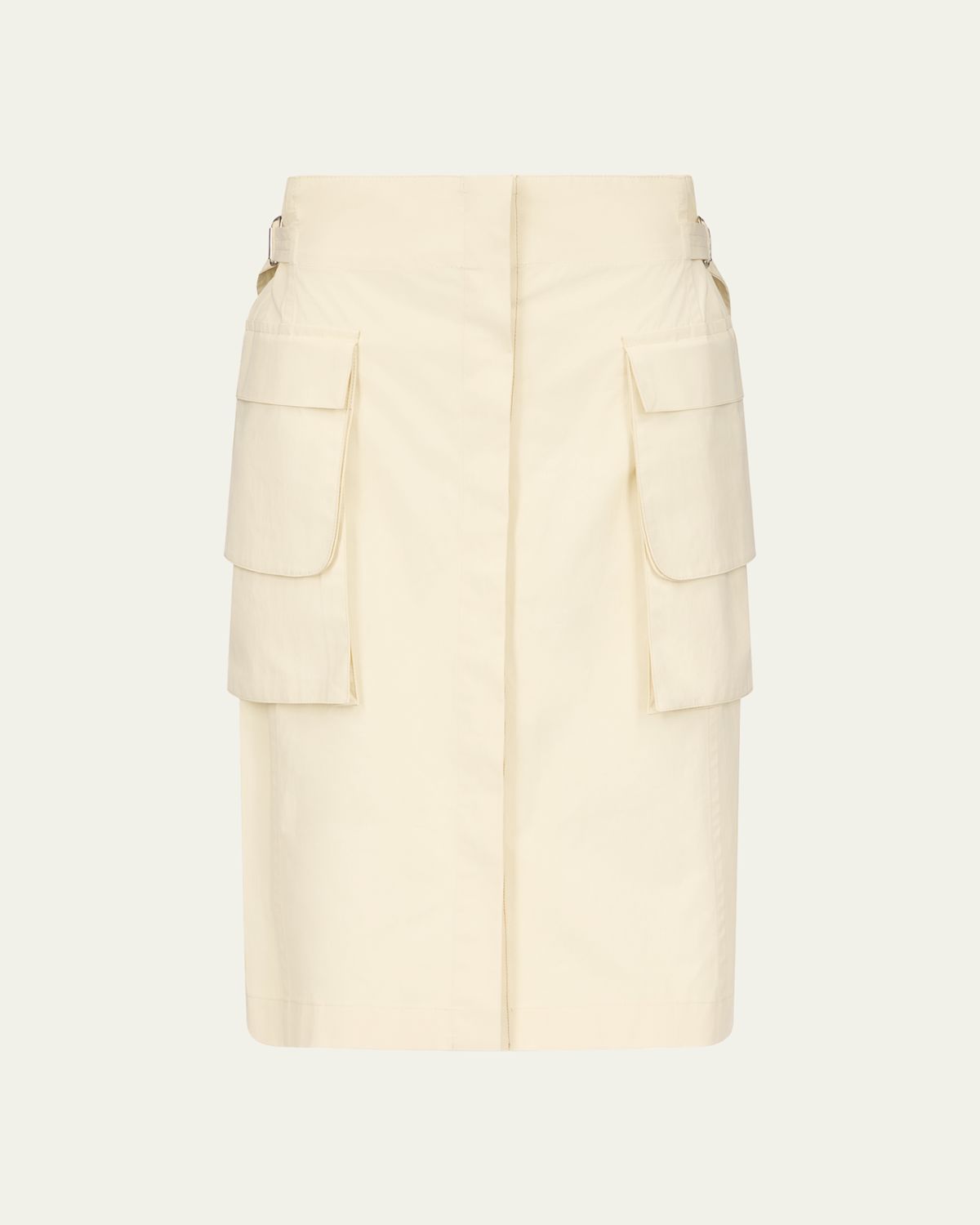 Ossou Glen Knee-Length Cargo Skirt