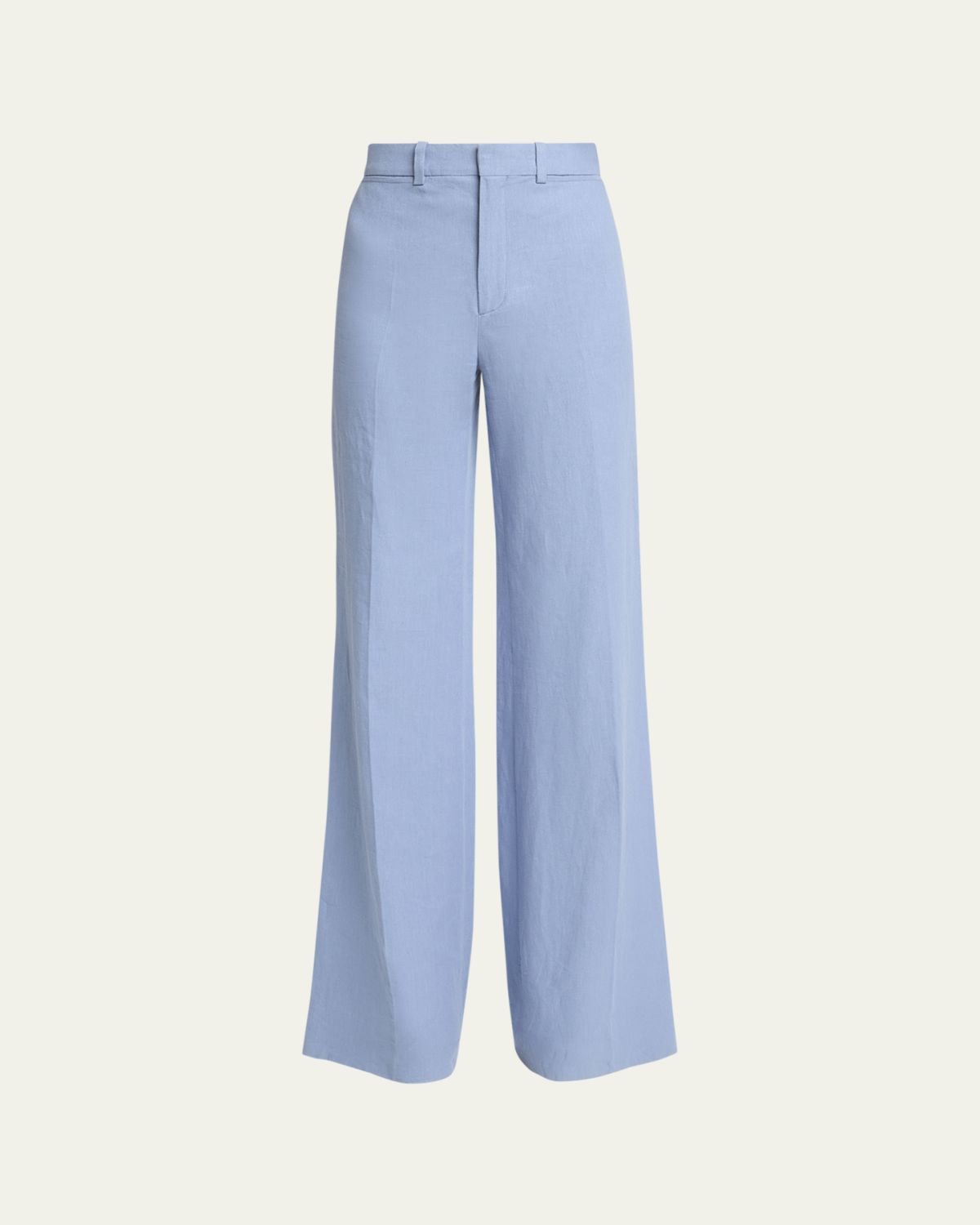 Chloe Linen Wide-Leg Trousers